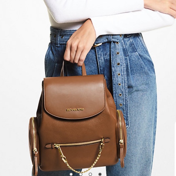 MICHAEL KORS JET SET ITEM MEDIUM CHAIN BACKPACK LUGGAGE COLOR - Picture 2 of 4